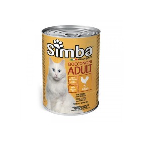 Lata Simba Pollo para gatos adultos