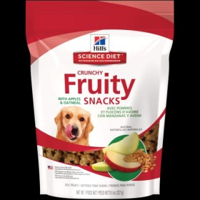 Hill’s Science Diet Crunchy Fruity Snacks with Apples & Oatmeal Dog Treat