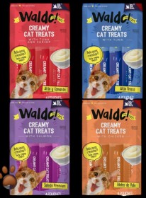 Creamy cat treasts WALDO